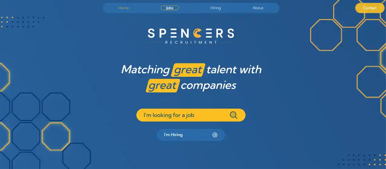 Spencers Recruitment website